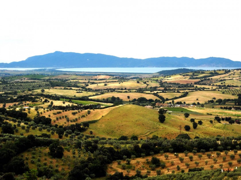 Magliano in Toscana, panorama dal borgo di Montiano  | 