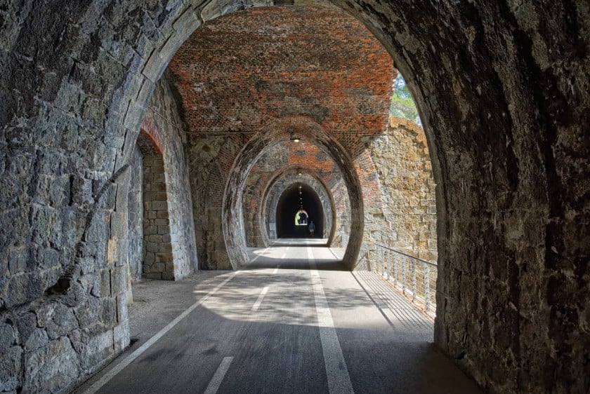 Tunnels between Bonassola and Framura  | Claudio306/shutterstock