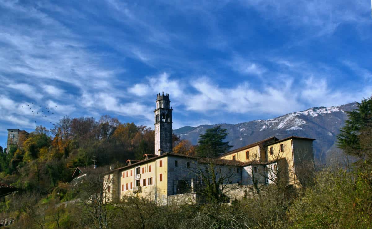 The former monastery and the bell tower of the church of Saint James  | LorenzoPeg/shutterstock