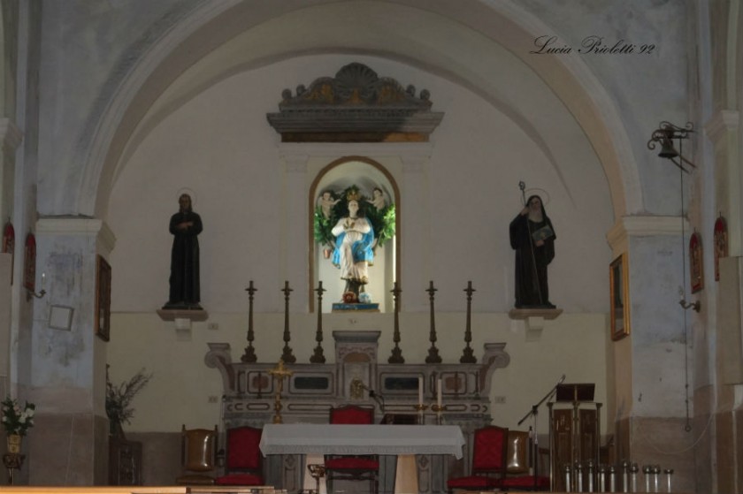Alberona, interno Chiesa di San Rocco  | Lucia Prioletti 92