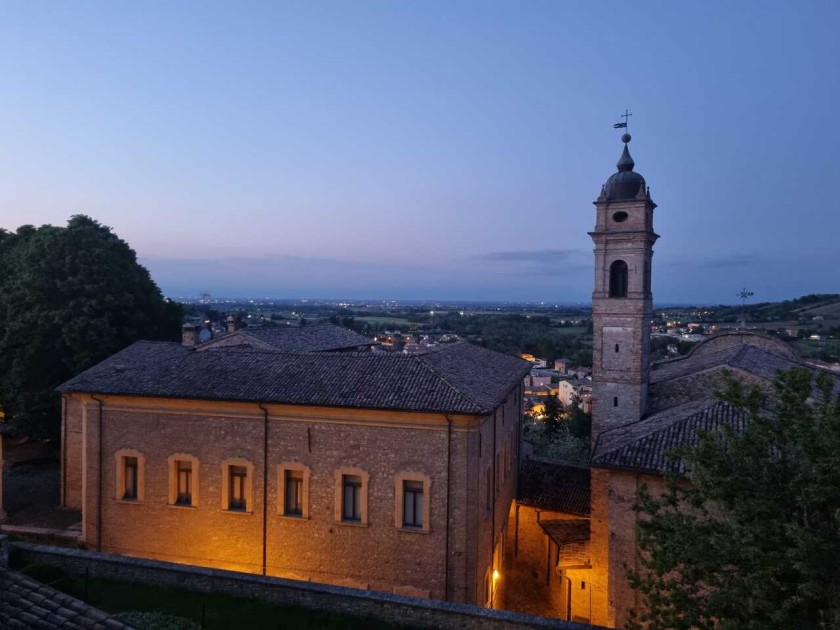 Vista su Castell'Arquato al tramonto  | Chiara Orlandi
