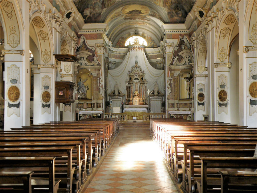 Borgo Sacco, interno San Giovanni Battista  | Fototeca UBSF - L. Campolongo