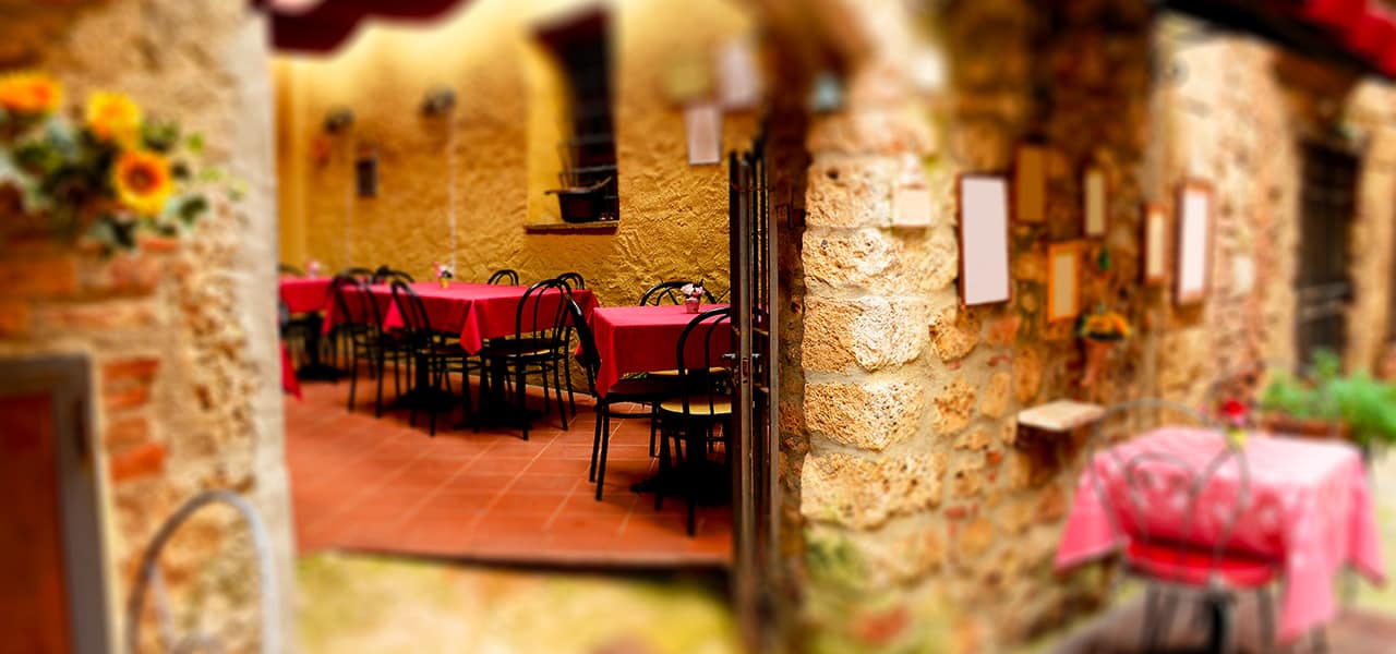 Where to eat in the italian villages