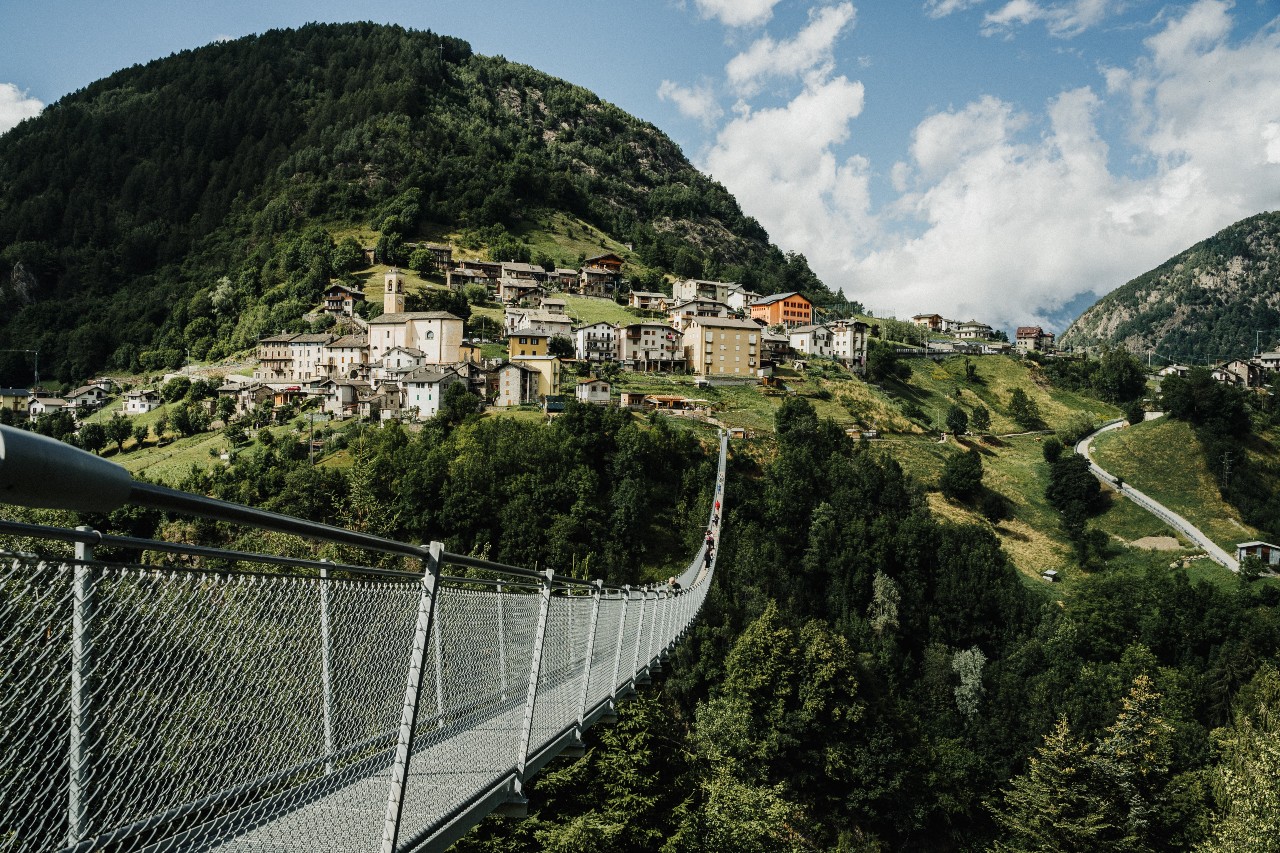 Ponte nel Cielo in Val Tartano