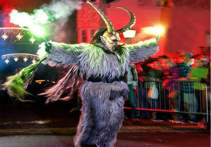 The legend and the parades of the fearsome Krampus