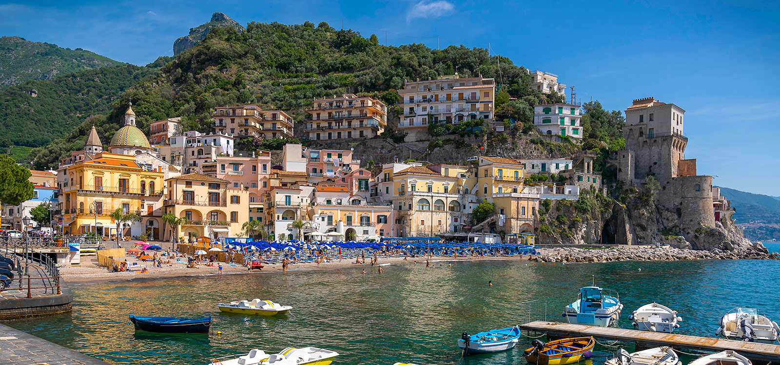 The italian village of in Campania, Italy - e-borghi