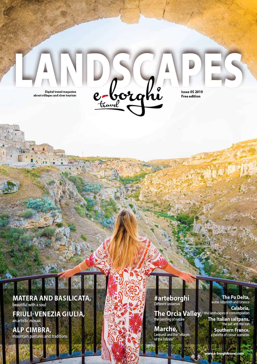 e-borghi travel Landscapes and villages