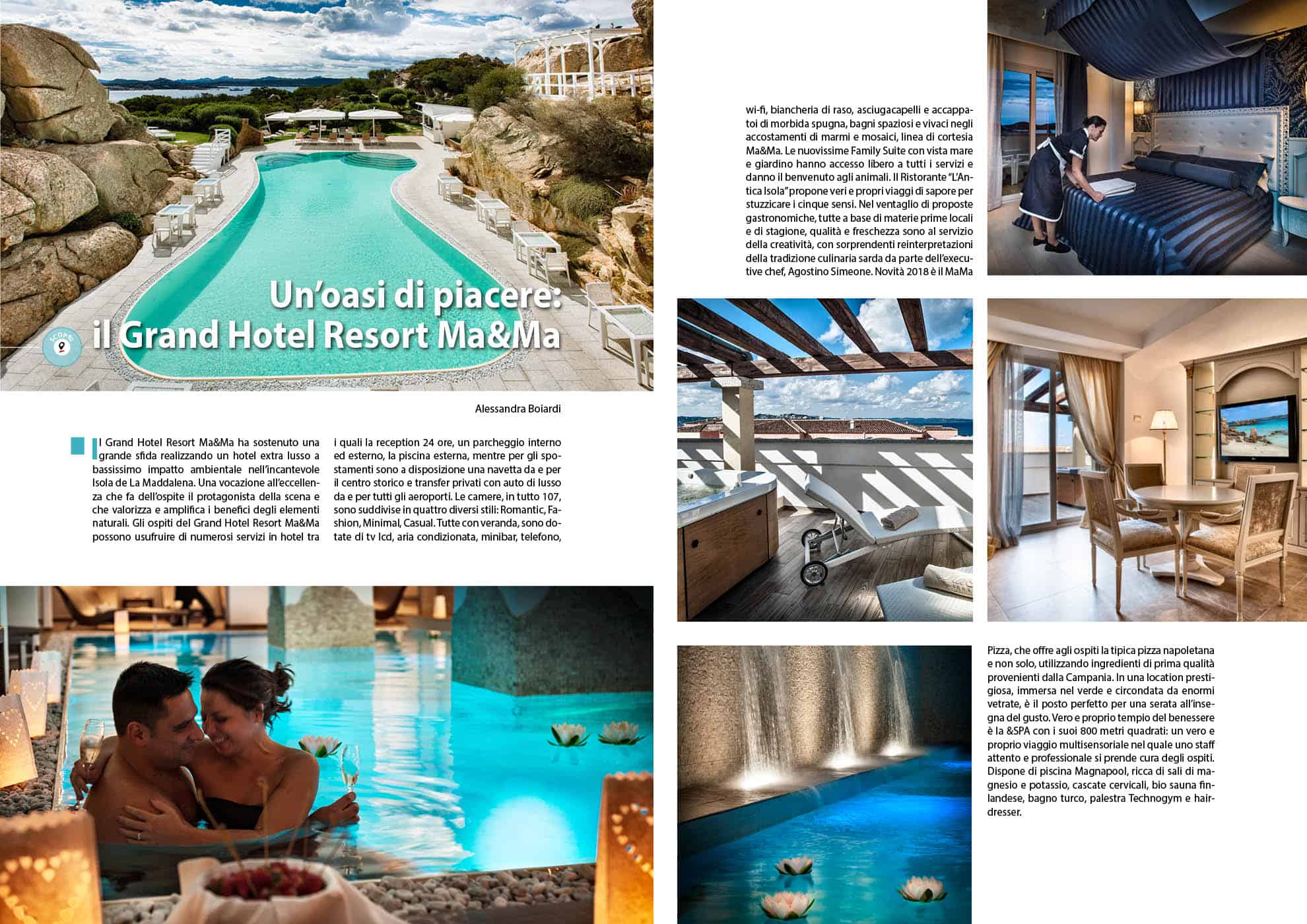 e-borghi travel 4: Mare e borghi - Un’oasi di piacere: il Grand Hotel Resort Ma&Ma