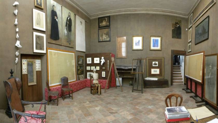 Giovanni Pellizza home and studio