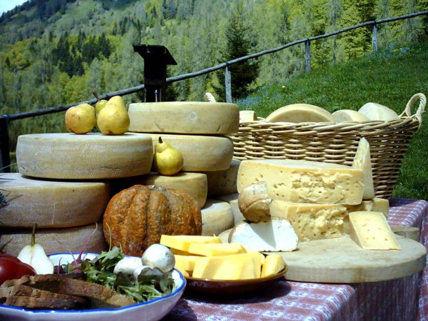 Malga Alta Carnia cheese