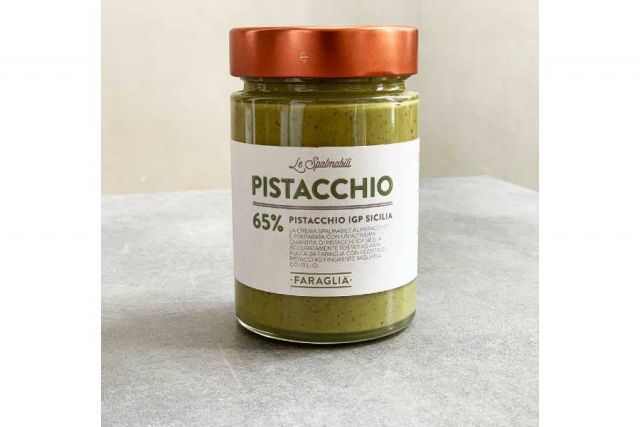 Pistachio Faraglia 350g spread with chopped pistachios - Faraglia - Torrefazione Olimpica