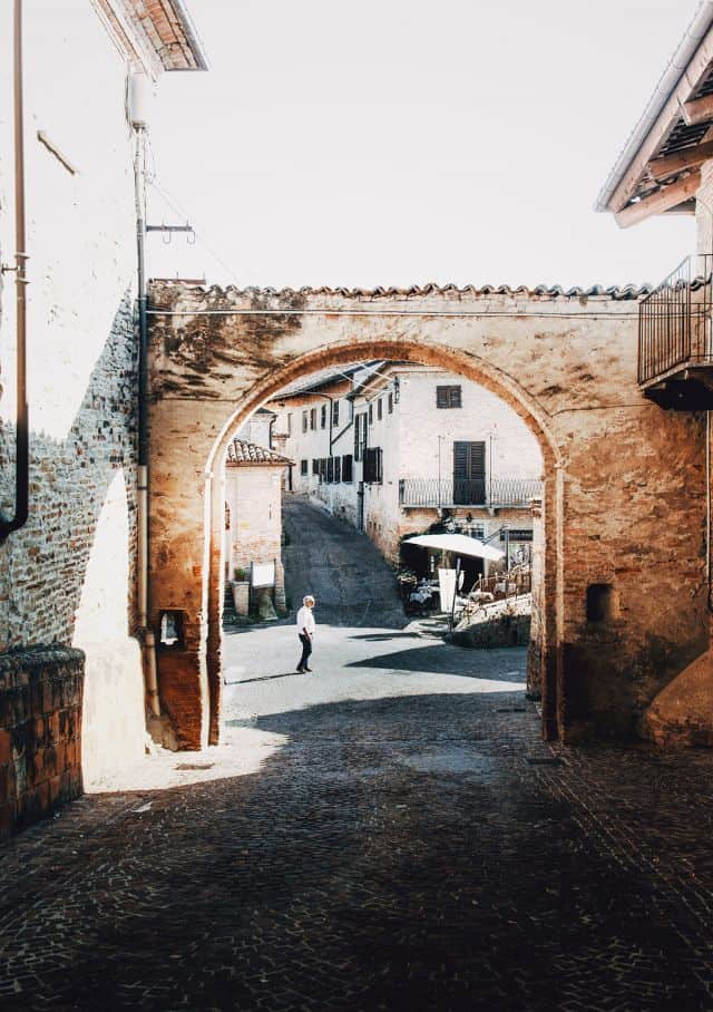 Neive, September 2018.
The photo shows one of the most beautiful villages in Italy; the municipality of Neive which has recently been included in this list enjoys a delightful old town overlooking both the Langhe and the Alps.  | Carola Ferrero - e-borghi Community
