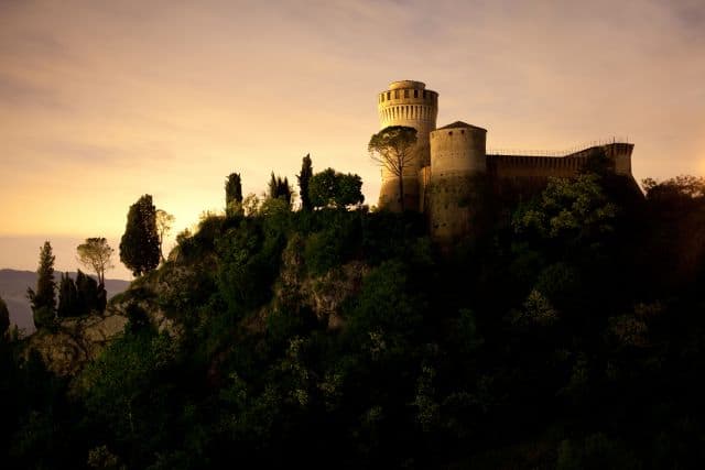 Rocca dei Veneziani. This fortress is situated on the top of one of the three hills that characterize the Brisighella Village. #lucideiborghi  | Umberto Paganini Paganelli - e-borghi Community